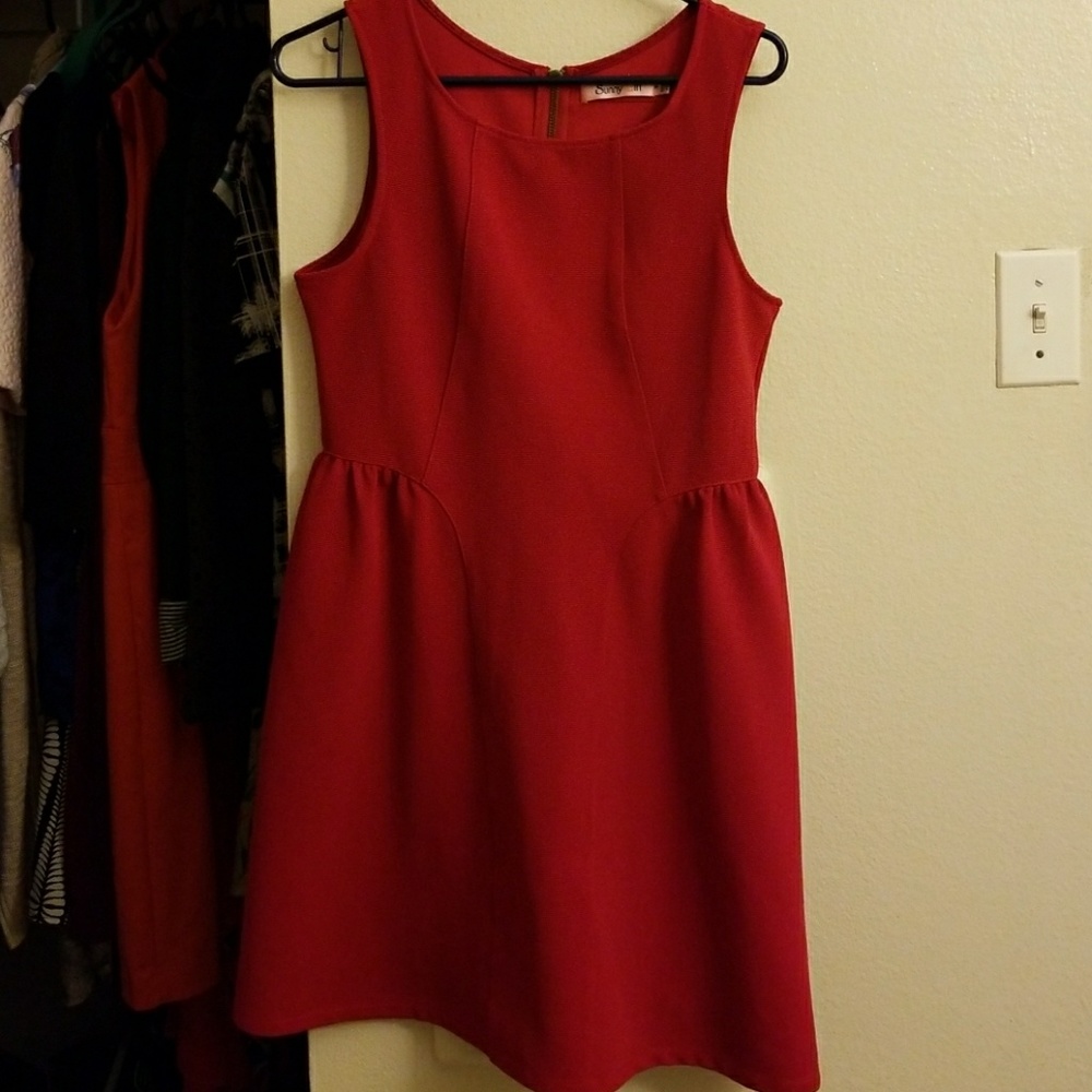 Adorable red dress